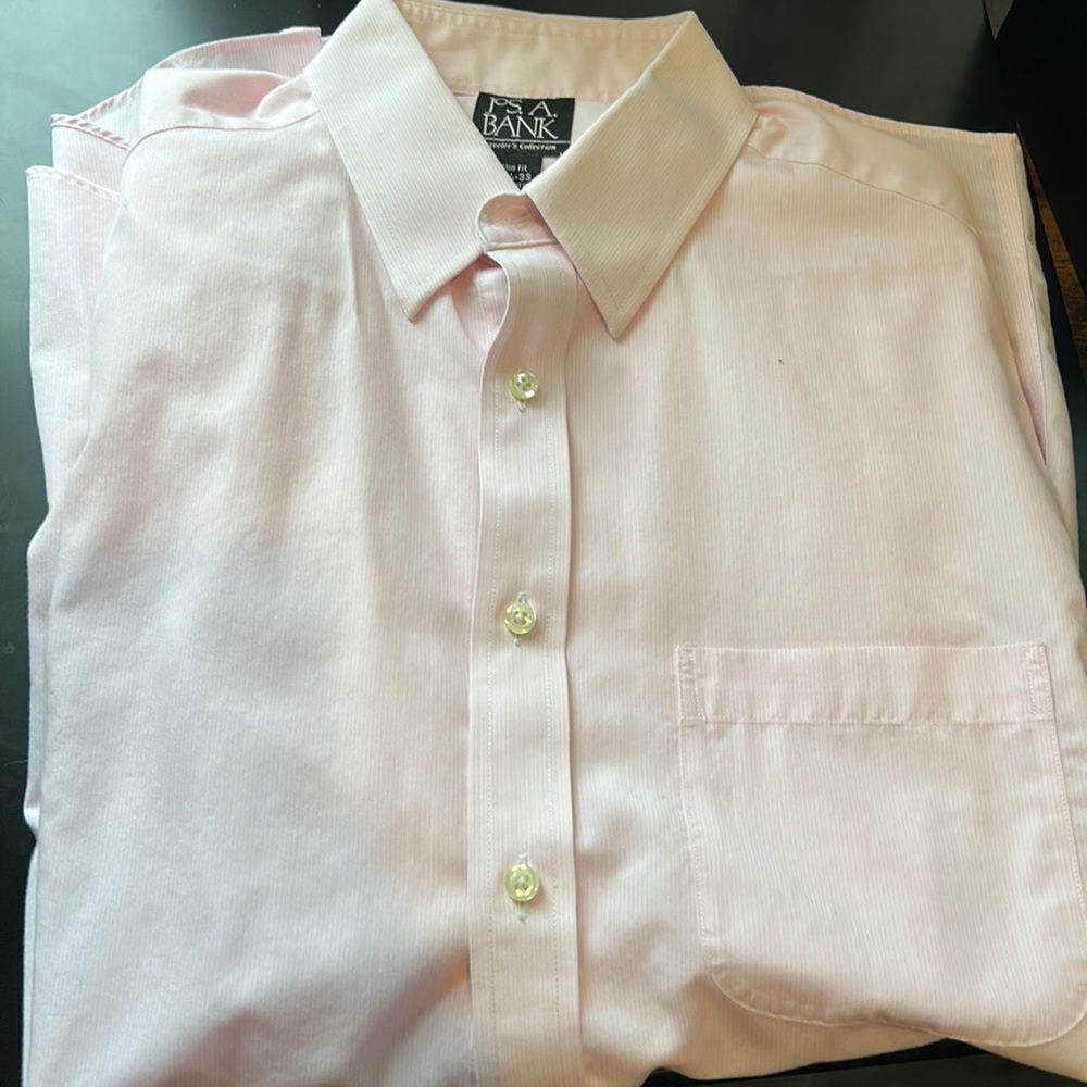 Jos A Bank Slim fit Traveler’s collection dress shirt